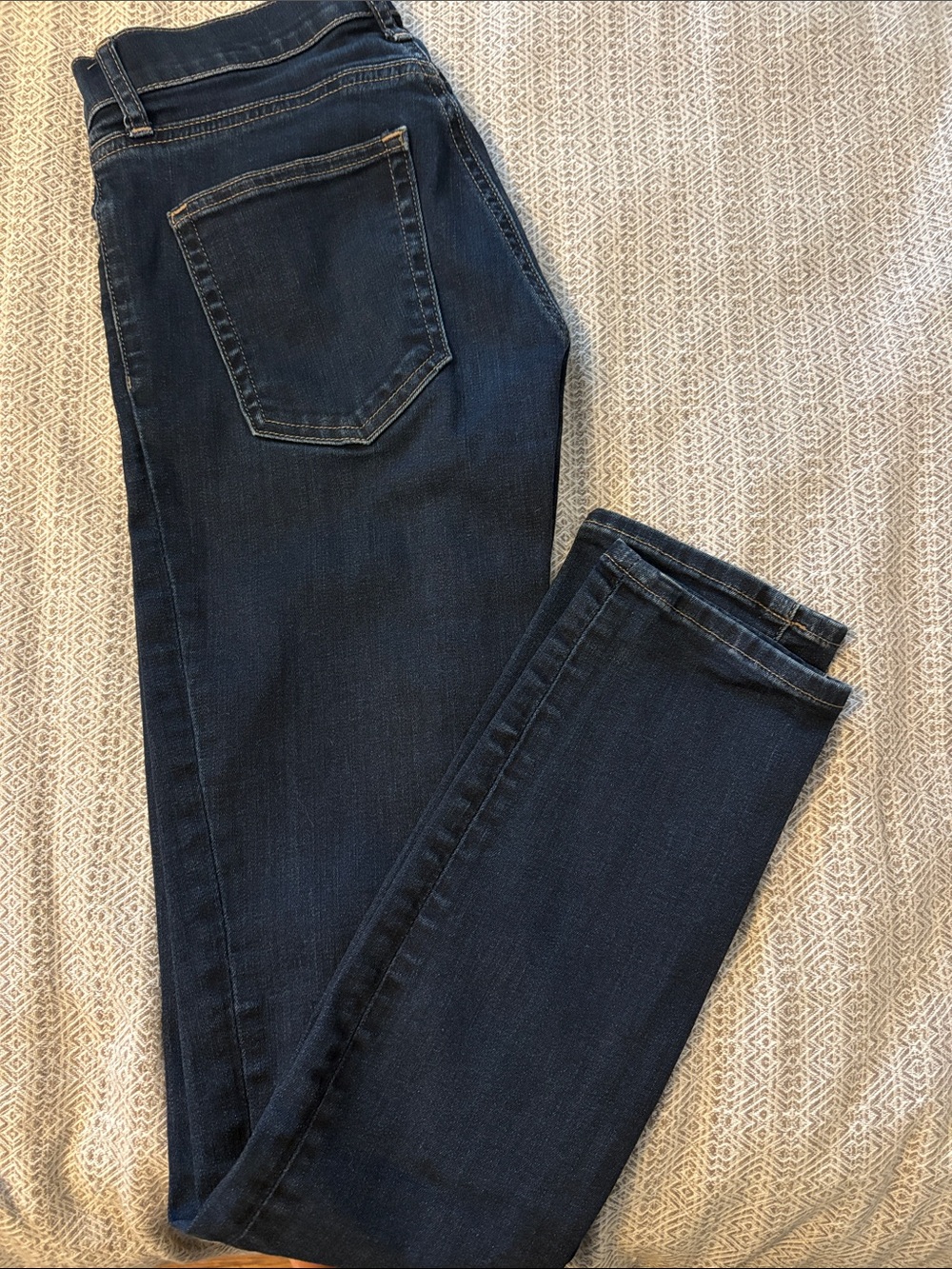 GAP Women's Dark Indigo Slim Straight Leg Jeans